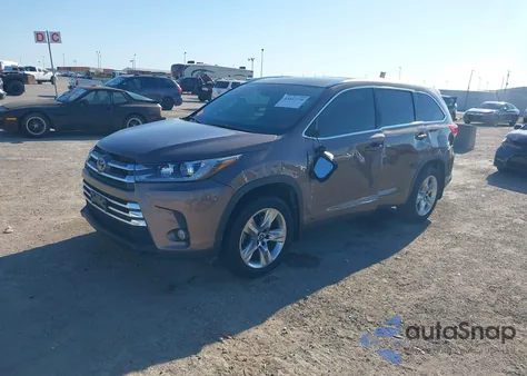 2017 Toyota Highlander Limited from USA, damaged, VIN 5TDYZRFH5HS232791